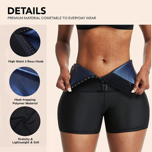 1pc IYDoaMea High Waist Shaper Shorts for Women - Tummy Control, Butt Lifter, Thigh Slimmer, Waist Trainer - Knit Fabric Body Shaper with Hand Wash Care - Ideal for Valentine's, Women's, Thanksgiving, Christmas, Halloween Fes