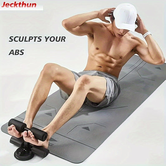 JECKTHUN Abdominal Sit-Up Assistant - Suction Cup Style Core Trainer for Home & Office Fitness, Durable Iron, Non-Electric, Sculpts Your Abs, Ideal for All Fitness Levels, Gym Accessories