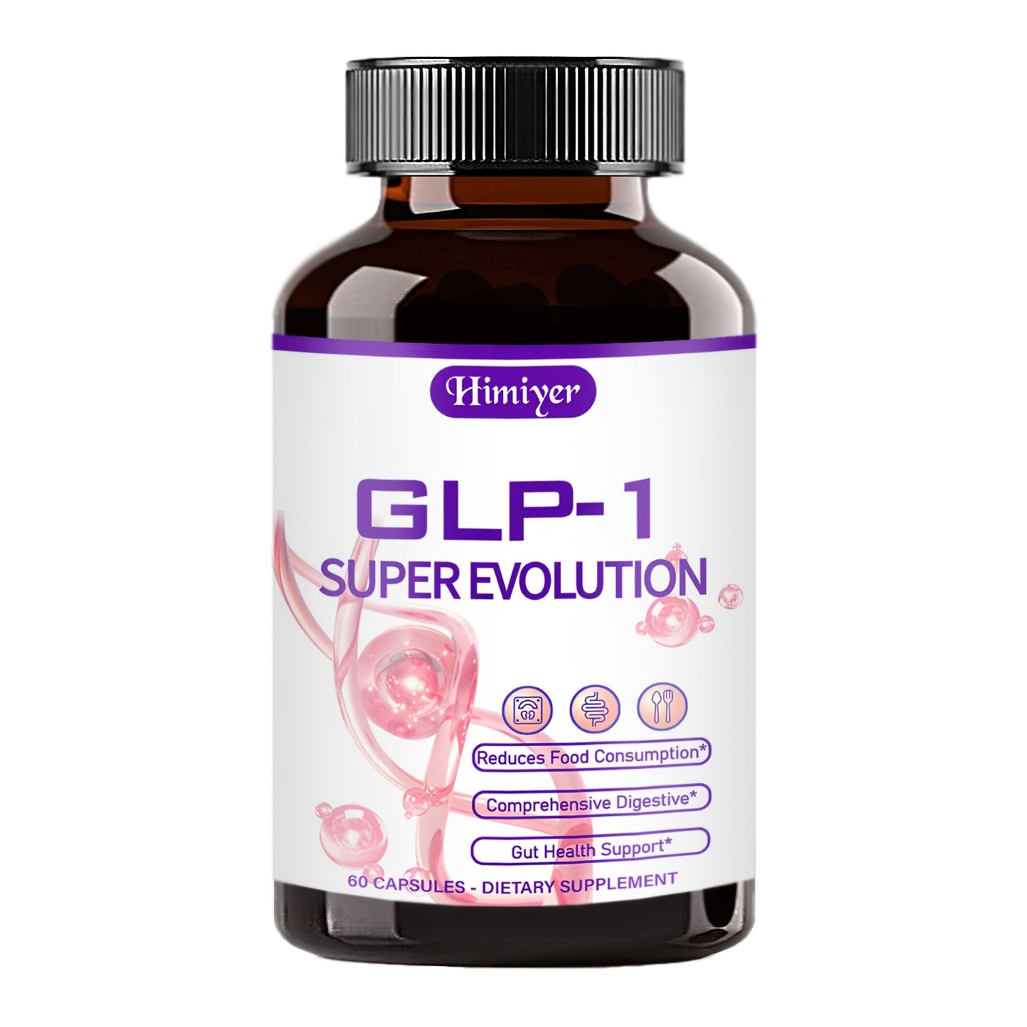 Buy 2 Get 1 Free-GLP-1 Gastrointestinal Capsule-Super Evolution Supplement, Helps Appetite, Contains Active Probiotics, AKK, Garcinia, White Lentils, Ceylon Cinnamon, Cactus Fruit-Antioxidant, Balanced Diet, Suitable for Both